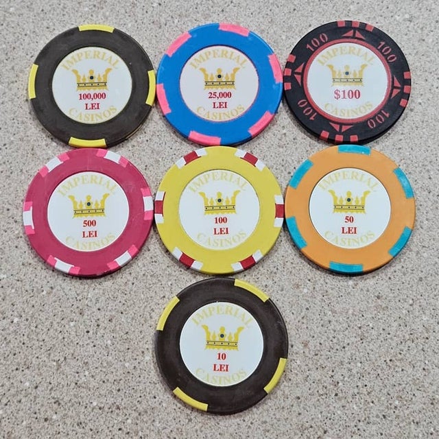 Vintage Casino Chips, Tokens, Dice & Collectibles