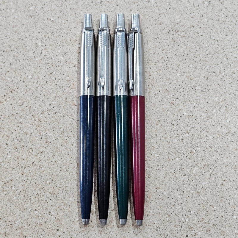 4 Parker Jotter 1980's Colored Ballpoint Pens! | Stilloes Emporium ...