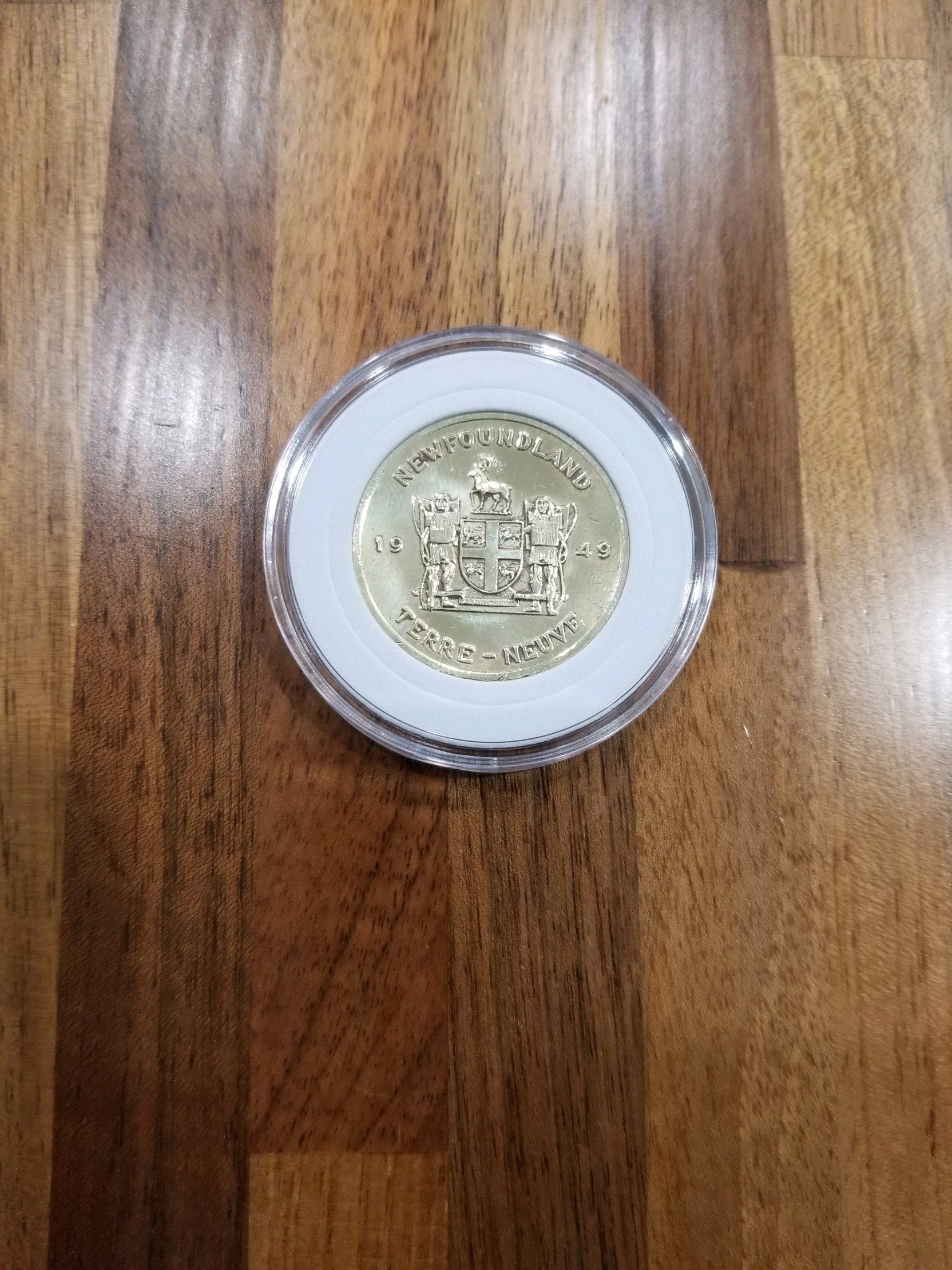 1949 Newfoundland Pitcher Plant TerreNeuve Coin/Token. Stilloes